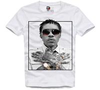 Todl E1SYNDICATE T Shirt VYBZ Kartel Reggae Dancehall Jamaika Weed Ganja Clark 3255 White 3XL