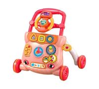 Todler Push Walker - Educational Music Activity Walker Toy, Multi Function Babyy Mobility Trainer, Anti Slip Support Frame | for First-Steps Learning, Home-Floor Walking Practice, Development Playtime