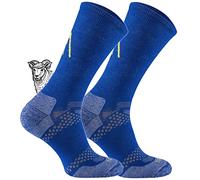 TODO BP LIGHT Thin Merino Wool Hiking Socks for Men and Women - Trekking Socks, Breathable, Antibacterial, Functional Socks, Outdoor, blue, 9-12