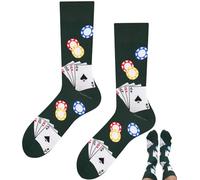 TODO Colours Fun Socks with Motif - Multicoloured, Colourful, Crazy for the Joy of Life, 43-46