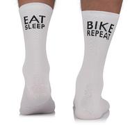 TODO Cycling Socks Men and Women. Breathable Bike Socks. Funny Cycling Socks Bike Motif Womens, Biking Socks (Bike Repeat BA, 43-46)
