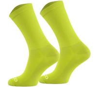 TODO Cycling Socks Men and Women. Breathable Bike Socks PRO. Cycling Socks for Men, Cycling Socks Womens, Biking Socks, Yellow Neon, Large
