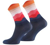 TODO Cycling Socks Men and Women. Breathable Bike Socks. Proffesional Cycling Socks. Cycling Socks Womens, Multi Color Aero Socks Cycling (Tuscan Roads, 39-42)