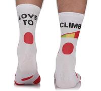 TODO Cycling Socks Men and Women. Breathable Bike Socks. Proffesional Cycling Socks Funny Inscription Womens, Biking Socks (Love to Climb BA, 43-46)