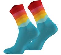 TODO Cycling Socks Men and Women. Breathable Bike Socks. Proffesional Cycling Socks (Hawaiian, 43-46)
