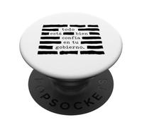 Todo está bien confía en tu gobierno. Trust Your Government PopSockets Adhesive PopGrip