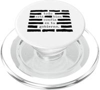 Todo está bien confía en tu gobierno. Trust Your Government PopSockets PopGrip for MagSafe