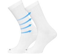 TODO Men's and Women's Cycling Socks Breathable Road Bike Socks Men's Cycling Socks with Motif Also Running Socks, Serpente White, 43-46