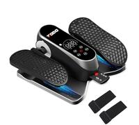 TODO Mini Under Desk Elliptical Machine, Elliptical Pedal Exerciser for Home, Cross Trainer with Remote Control & Non-Slip Pad, 12 Adjustable Speed, Low Impact, Portable