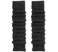 TODO Warm Wool Women's Leg Warmers- Flexible - keep Heat in Winter (Graphite)