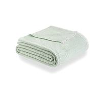Todocama - Extra Soft Cotton Blanket, Four Seasons, Multipurpose Sofa Bedspread, Plaid for Bed, Foulard Blanket, Bed Cover, Sofa Cover. (120 x 180 cm, Mint Green)., PRCMAMSVEMI120X180