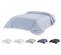 Todocama Extra Soft Microfibre Duvet Cover Light Blue - Bed 160/180-240 x 220 cm