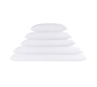 Todocama Pack of 2 Fibre Pillows, Anti-Dust Mite, Anti-Bacterial, Soft Touch, 67 cm