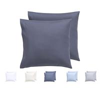 Todocama Set of 2 Extra Soft Hypoallergenic Microfibre Pillow Cases