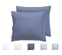 Todocama Set of 2 Extra Soft Hypoallergenic Microfibre Pillow Cases