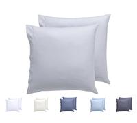 Todocama Set of 2 Extra Soft Hypoallergenic Microfibre Pillow Cases