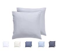 Todocama Set of 2 Extra Soft Hypoallergenic Microfibre Pillow Cases