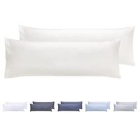 Todocama Set of 2 Extra Soft Hypoallergenic Microfibre Pillow Cases