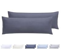 Todocama Set of 2 Pillow Covers, Extra Soft Microfibre, Hypoallergenic