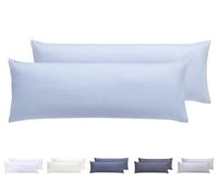 Todocama Set of 2 Extra Soft Hypoallergenic Microfibre Pillow Cases