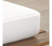 Todocama Terry Towelling Protector White Bed 105 x 190/200 cm