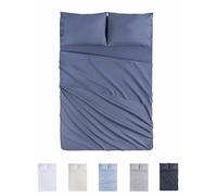 Todocama Underzy 4002 4-Piece Bedding Set with Fitted Sheet and 2 Pillowcases