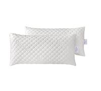Todocama - Viscogel Memory Foam Pillow with Flakes 100% Viscogel Stretch Fabric, Medium Firmness - High (2 x 75 cm)