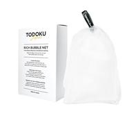TODOKU JAPAN Rich Bubble Face Wash Soap Net, 4 Layer Mesh, Marshmallow Whip Maker (BLACK)