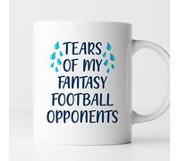 TODOLIA Tears Of My Fantasy Football Opponents Coffee Mug, Funny Fantasy Football Mug, Fantasy Football Player Mug, Fantasy Football Lover Ceramic Glossy Mug Gift For Family, Friends, Coworkers- 11 Oz