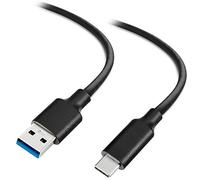 TODOO 5FT Black USB-C to USB-C Cable, 10 Gbps Data Transfer, 5V/3A Power, Compatible with Elgato Game Capture HD60 S/ 4K60 S+, X, PC