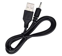 TODOO USB to DC 2.0 x 0.6mm Charging Cable Compatible with Huion P80 PE330 PF150 Graphics Pen Barrel Jack 2.0mm USB Cord Charging Cable Compatible for Huion GAOMON PD1560 UGEE M708 2150 Tablet Pen