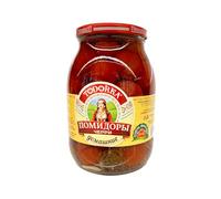 Todorka Cherry Tomatoes Homestyle 1000G Pickled Cherry Tomatoes Homemade Canned Food Ready to Serve Product of Bulgaria Pack of 1