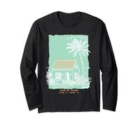 Todos Santos Mexico Souvenir Baja California Sur Art Long Sleeve T-Shirt