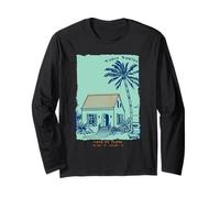 Todos Santos Mexico Souvenir Baja California Sur Art Long Sleeve T-Shirt
