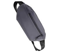 TODREMOU Bumbag Bum Bag Bumbags Anti Theft-PU Leather Waterproof Ladies Women Men Festival (Thin, Grey)