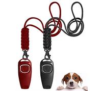 TODREMOU Dog Whistle Recall Training 2 Pack-Professional High Pitch-Can Be Heard By Human Ears