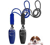 TODREMOU Dog Whistle Recall Training 2 Pack-Professional High Pitch-Can Be Heard By Human Ears