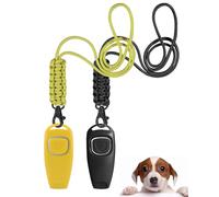 TODREMOU Dog Whistle Recall Training 2 Pack-Professional High Pitch-Can Be Heard By Human Ears
