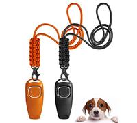 TODREMOU Dog Whistle Recall Training 2 Pack-Professional High Pitch-Can Be Heard By Human Ears