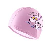 TODREMOU Swimming Cap Swim Kids Hat-Dolphin Fabric 3-6-10 Girls Boys Caps Hats
