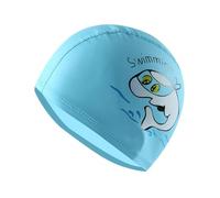 TODREMOU Swimming Cap Swim Kids Hat-Dolphin Fabric 3-6-10 Girls Boys Caps Hats