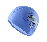 TODREMOU Swimming Cap Swim Kids Hat-Dolphin Fabric 3-6-10 Girls Boys Caps Hats