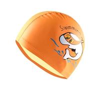TODREMOU Swimming Cap Swim Kids Hat-Dolphin Fabric 3-6-10 Girls Boys Caps Hats