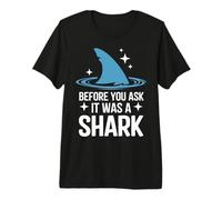 Toe Amputee Before You Ask It was A Shark Premium T-Shirt