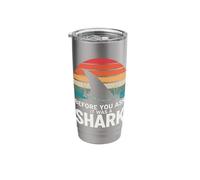 Toe Amputee Before You Ask It was A Shark Stainless Steel Insulated Tumbler