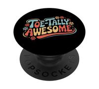 Toe Amputee Toe-Tally Awesome PopSockets Adhesive PopGrip
