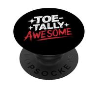 Toe Amputee Toe-Tally Awesome PopSockets Adhesive PopGrip