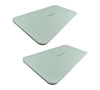 Toe Anti-Slip Pilates Mat for Kneeling Exercise,Light Green