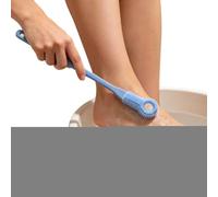 Toe Brush - Ergonomic Foot Cleaner, Foot Brush and Finger Cracks, for Disabled People, Pregnant, Elderly, Cracked Nails