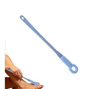 Toe Cleaning Brush - 40 x 4.2 x 1.7 cm Ergonomic Soft Long Handle Toe Cleaner Foot Washer In The Shower Multifunctional Soft Rubber Cleaner Between Toes For Toenail Cracks